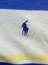 Load image into Gallery viewer, Ralph Lauren Shirt Adult Extra Large White Preppy Rugby Blue Pony Golf Polo Mens