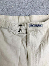 Load image into Gallery viewer, Columbia Shorts Adult Extra Large (40" Waist) Khaki PFG Fishing Performance Mens