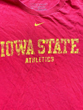 Load image into Gallery viewer, Iowa State Shirt Adult Large Red Logo Nike Athletics Swoosh Sportswear NCAA Mens