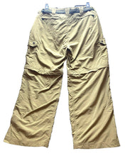 Load image into Gallery viewer, Exofficio Pants Adult 38x30 Khaki Green Convertible Cargo Outdoor Hiking Mens
