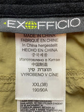Load image into Gallery viewer, Exofficio Pants Adult 38x30 Khaki Green Convertible Cargo Outdoor Hiking Mens