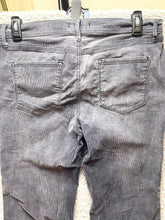 Load image into Gallery viewer, Free People Jeans Womens 31x27 Gray Straight Leg Spandex Stretch Corduroy Ladies