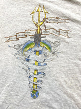 Load image into Gallery viewer, VTG USS Wyoming Shirt Adult 2XL XXL Gray US Submarine Force Cedant Arma Toga Men