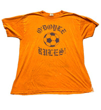 Load image into Gallery viewer, VTG O'Doyle Rules Shirt Adult Extra Large Orange Football Eoin Doyle #18 Mens