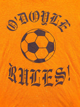 Load image into Gallery viewer, VTG O'Doyle Rules Shirt Adult Extra Large Orange Football Eoin Doyle #18 Mens