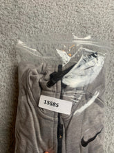 Load image into Gallery viewer, Nike Sweatshirt Adult Large Gray Full Zip Dri Fit Swoosh Hoodie Activewear Mens