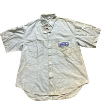 Load image into Gallery viewer, VTG Ocean Pacific Shirt Adult Medium Light Blue Oversized Chambray OP Mens NWT