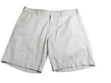 Load image into Gallery viewer, J Crew Shorts Adult 38 White Flat Front Casual Chino Outdoor 9" Inseam Mens