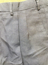 Load image into Gallery viewer, Lauren Ralph Lauren Pants Adult 36x30 Navy Black Houndstooth Rayon Dress Mens