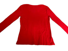 Load image into Gallery viewer, Lauren Ralph Lauren Shirt Womens Medium Pajama Top Long Sleeve Sleepwear Ladies