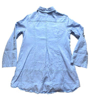 Load image into Gallery viewer, Soft Surroundings Shirt Womens Extra Small Blue Island Breeze Boho Tencel Lyocel