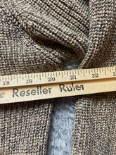 Load image into Gallery viewer, Alan Flusser Sweater Adult Large Shawl Collar Zipper Cable Knit Outerwear Mens