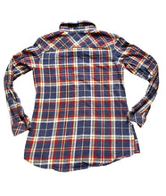Load image into Gallery viewer, Natural Reflections Shirt Adult Medium Button Up Flannel Plaid Long Sleeve Mens