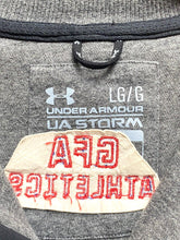 Load image into Gallery viewer, Under Armour Jacket Adult Large Black Gray UA Storm GFA Athletic Windbreaker Men