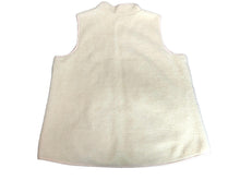 Load image into Gallery viewer, Talbots Vest Womens 1X Sherpa Fleece Full Zip Pockets Sleeveless Sweater Ladies