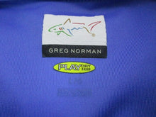 Load image into Gallery viewer, Greg Norman Shirt Adult Large Play Dry Shark Logo Spandex Preppy Golf Polo Mens