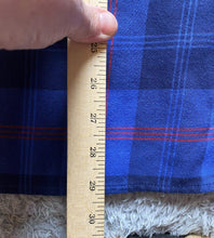 Load image into Gallery viewer, Duluth Trading Co Shirt Womens 4XL Blue Red Flannel Button Up Pocket Plus Ladies