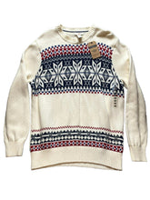 Load image into Gallery viewer, Dockers Sweater Adult Large Snowflake Christmas Dad Grandpa Outerwear Mens NWT