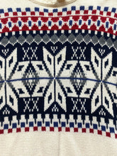 Load image into Gallery viewer, Dockers Sweater Adult Large Snowflake Christmas Dad Grandpa Outerwear Mens NWT