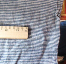 Load image into Gallery viewer, Lands End Dress Womens 20W Flap Pocket Button Front Collared Striped Plus Lady