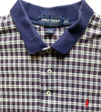 Load image into Gallery viewer, Ralph Lauren Shirt Adult 2XL XXL Plaid Long Sleeve Red Pony Casual Golf Polo Men