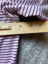 Load image into Gallery viewer, Turtleson Shirt Adult 2XL XXL OAKS 12 Embroidered Striped Spandex Golf Polo Mens