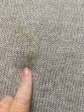 Load image into Gallery viewer, Chaps Sweater Adult Medium Button Mock Neck Elbow Pad Cable Knit Outerwear Mens