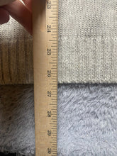 Load image into Gallery viewer, Chaps Sweater Adult Medium Button Mock Neck Elbow Pad Cable Knit Outerwear Mens