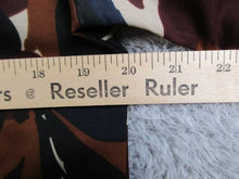 Load image into Gallery viewer, Amanda Blu Shirt Womens Medium AOP Flower Contrast Casual Blouse Pullover Ladies