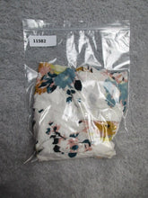 Load image into Gallery viewer, Lucky Brand Shirt Womens Large 100% Viscose Boho Allover Print Floral Tie Ladies