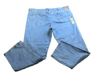 Load image into Gallery viewer, Lee Jeans Adult 48x34 Straight Regular Fit Medium Wash Denim 5 Pocket Mens NWT
