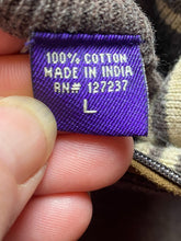 Load image into Gallery viewer, Alan Flusser Sweater Adult Large Mock Neck 1/4 Zip Pullover Knit Outerwear Mens