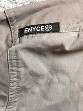 Load image into Gallery viewer, Enyce Shirt Adult 2XL Gray Button Up Pockets Spell Out Hip Hop Streetwear Mens