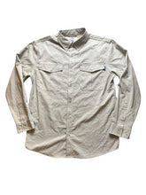 Load image into Gallery viewer, AFTCO Shirt Adult Small Gray Fishing Mesh Performance Flap Pockets Outdoor Men