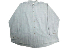 Load image into Gallery viewer, Solitude Shirt Adult 2XL XXL Long Sleeve Button Up Casual Camp Plaid Mens