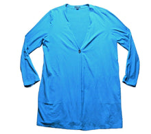 Load image into Gallery viewer, J Jill Sweater Womens Medium Pocket Tunic Cardigan Rayon Spandex Wearever Ladies