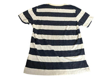 Load image into Gallery viewer, Aeropostale Shirt Womens Medium Striped A87 NY Embroidered Casual Pullover Lady