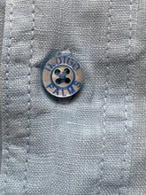 Load image into Gallery viewer, Tommy Bahama Shirt Adult Large Button Up 100% Linen Indigo Palms Casual Mens