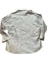 Load image into Gallery viewer, Tommy Bahama Shirt Adult Large Button Up 100% Linen Indigo Palms Casual Mens