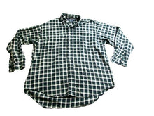Load image into Gallery viewer, Ralph Lauren Shirt Adult Medium Big Green Blue Tartan Plaid Flannel Casual Mens