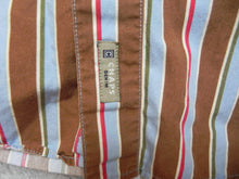 Load image into Gallery viewer, Chaps Shirt Adult 3XL XXXL Button Up Long Sleeve Denim Striped Casual Mens