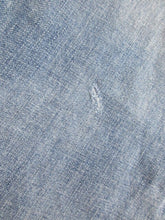 Load image into Gallery viewer, ARIAT Jeans Adult 38x32 Blue Denim Straight Leg Destroyed Thrash Rugged Mens