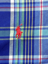 Load image into Gallery viewer, Ralph Lauren Shirt Adult Large Button Up Plaid Classic Fit Red Pony Casual Mens