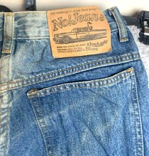 Load image into Gallery viewer, No! Jeans Womens 9 (28x29) Blue Denim Absolutely Blues Straight Leg Bleach Lady