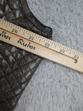 Load image into Gallery viewer, Tail Tech Vest Womens Extra Large Gray Full Zip Quilted Performance Spandex Lady