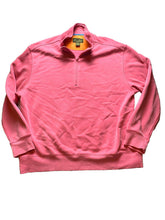 Load image into Gallery viewer, Orvis Sweater Adult Extra Large 1/4 Zip Signature Collection Tencel Salmon Mens