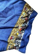 Load image into Gallery viewer, VTG Paradise Found Shirt Adult Medium Blue Hawaiian Tiki Tavern Motorcycle Mens