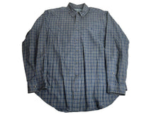 Load image into Gallery viewer, Ralph Lauren Shirt Adult Large Navy Tan Button Up Classic Fit Outdoor Plaid Mens