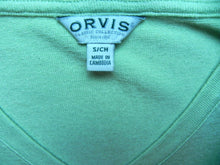 Load image into Gallery viewer, Orvis Shirt Womens Small Sleeveless V-Neck Rayon Spandex Slit Flowy Blouse Lady