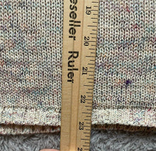 Load image into Gallery viewer, J Jill Shirt Womens Large Pastel Rainbow Tank Nylon Acrylic Linen V-Neck Ladies